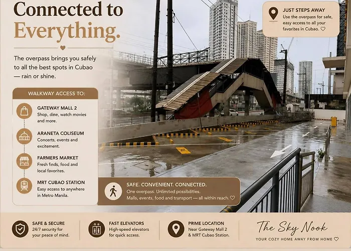 The Sky Nook Cubao Near Gateway Mrt